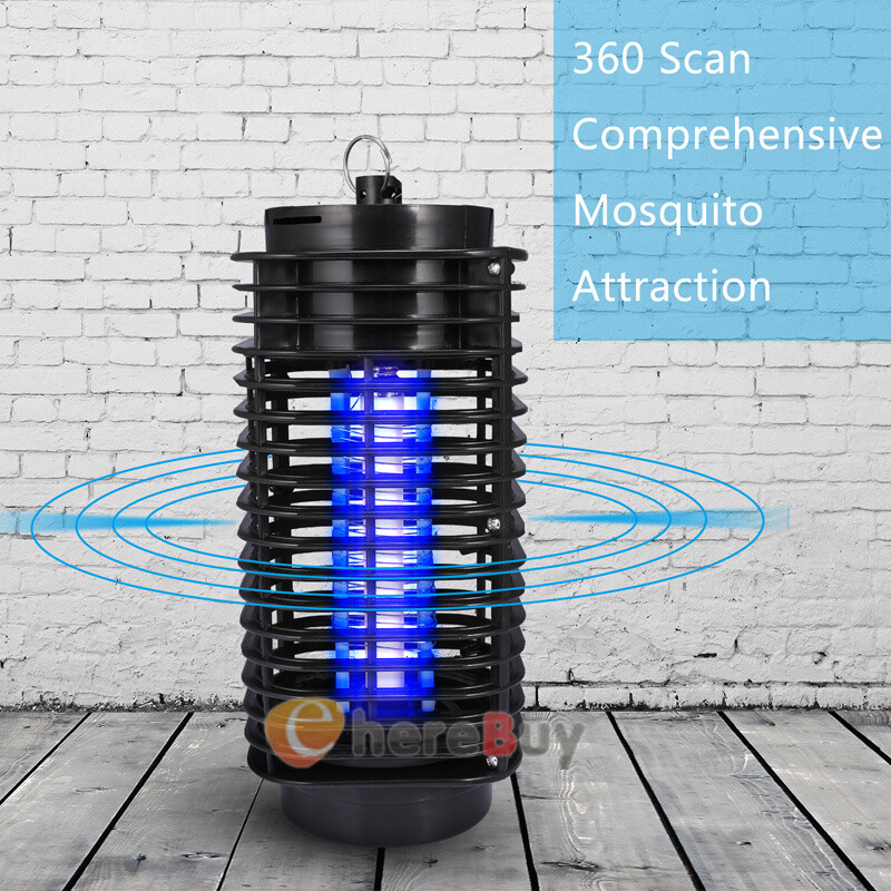 Mosquito Killer Lamp Electric US-Plug Zapper Bug Fly Insect Trap UV Light