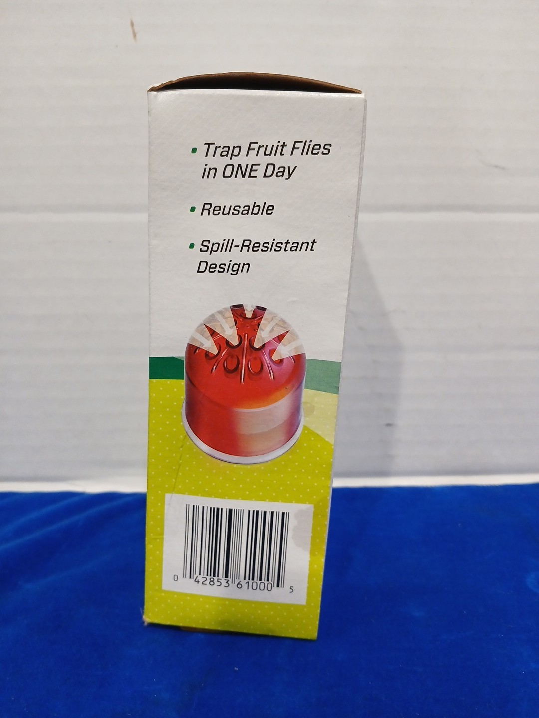 Rescue 2-Count Pack of Reusable Fruit Fly Traps 4 Packs Of Attractant Included
