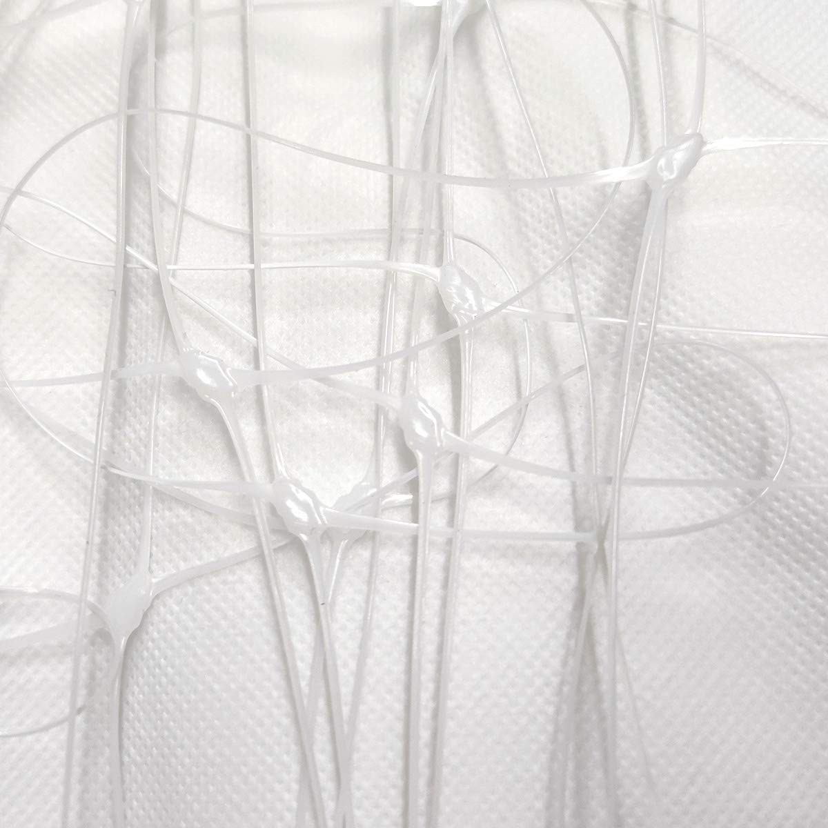 White Trellis Netting 5×100 Ft Heavy Duty Polypropylene Garden Support Net