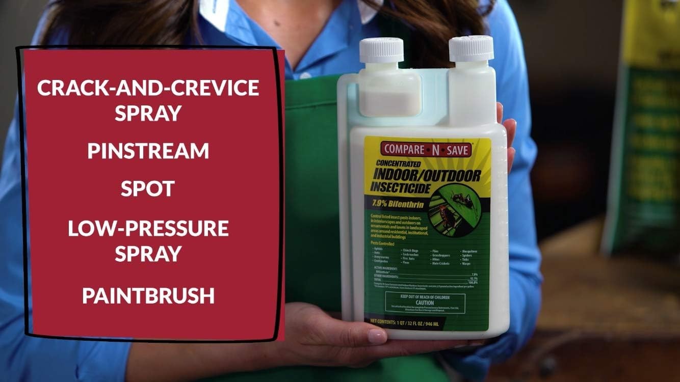 Concentrate Indoor Outdoor Insecticide 16oz Bifenthrin Pest Control Spray