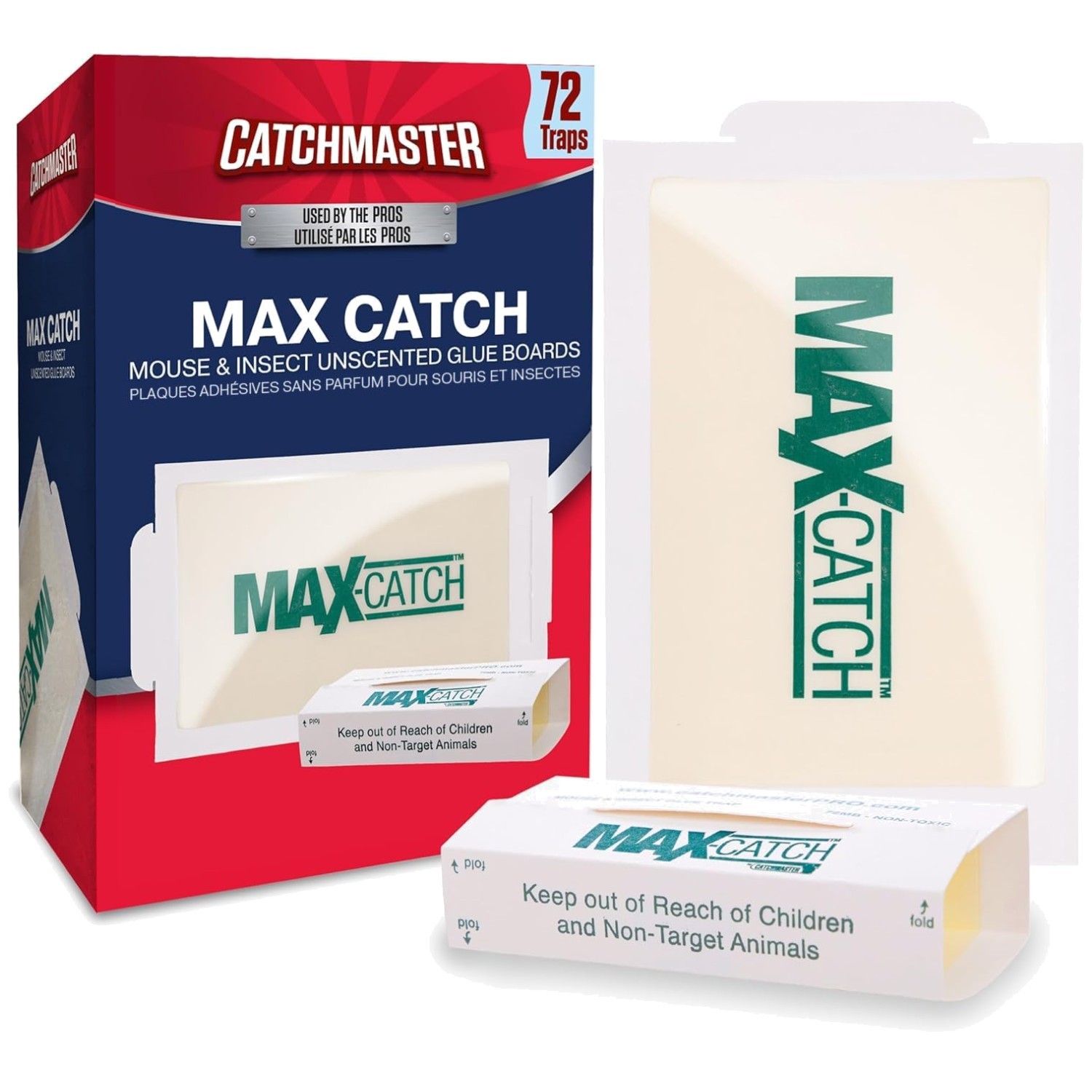 Sticky Pest Control Adhesive Tray 72-Pack