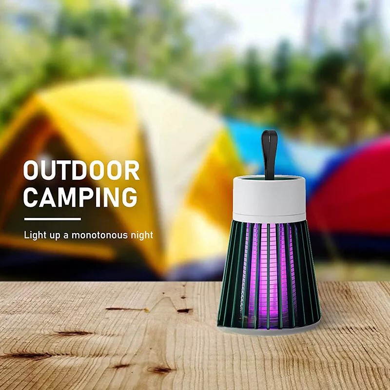 Electric Mosquito Insect Killer LED Light Fly Bug Zapper Trap Pest Control Lamp