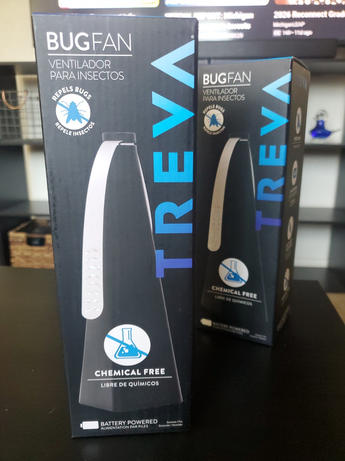 Treva BugFan Insect Fly Repellent Chemical Free Portable Deterrent BRAND NEW