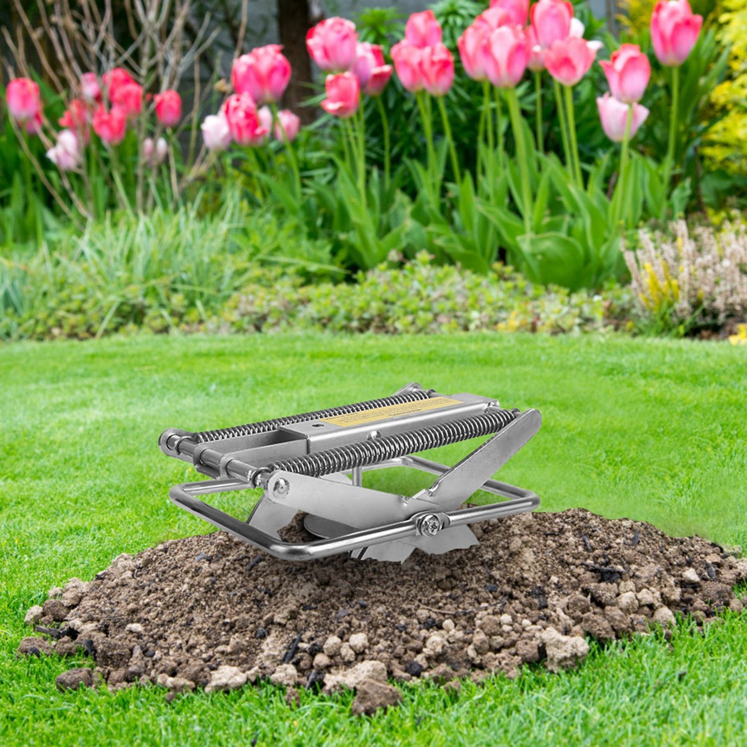 4Pack Mole Trap Scissor Trap Reusable Mole Trap Killer Catcher for Lawn Graden