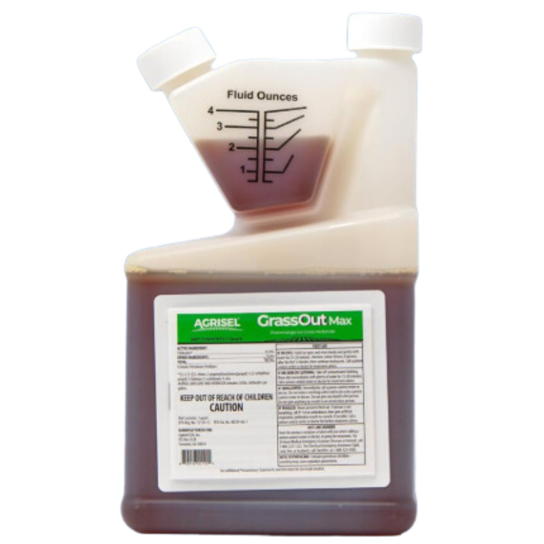 GrassOut Max Weed Killer – Kills 50+ Grassy Weeds, Safe for Plants & Pets – 32oz
