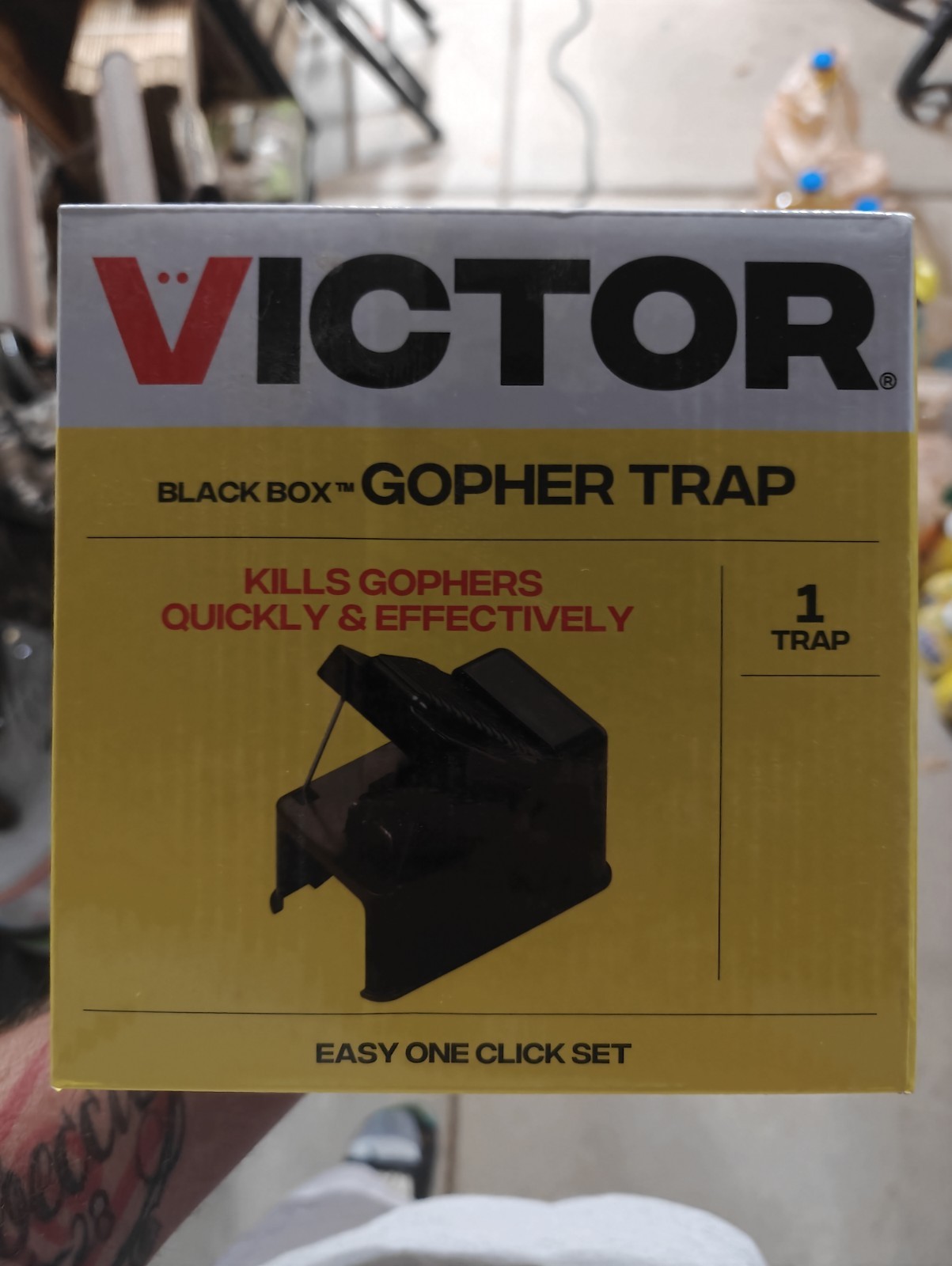 Trap Outdoor Black Box Victor