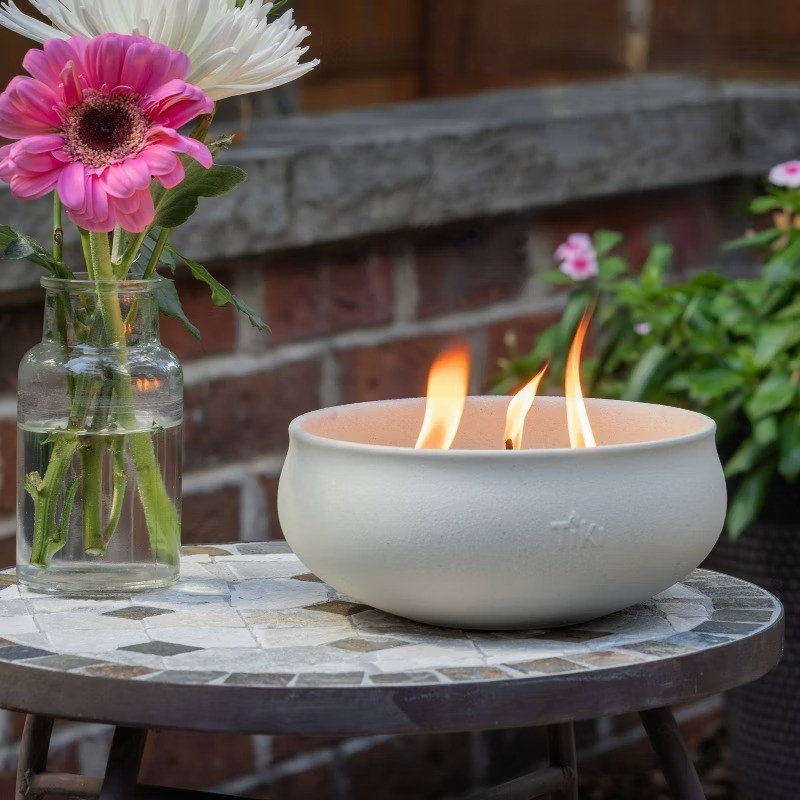 2pk 3 Wick Concrete Bowl Citronella Jar Candle 3lb