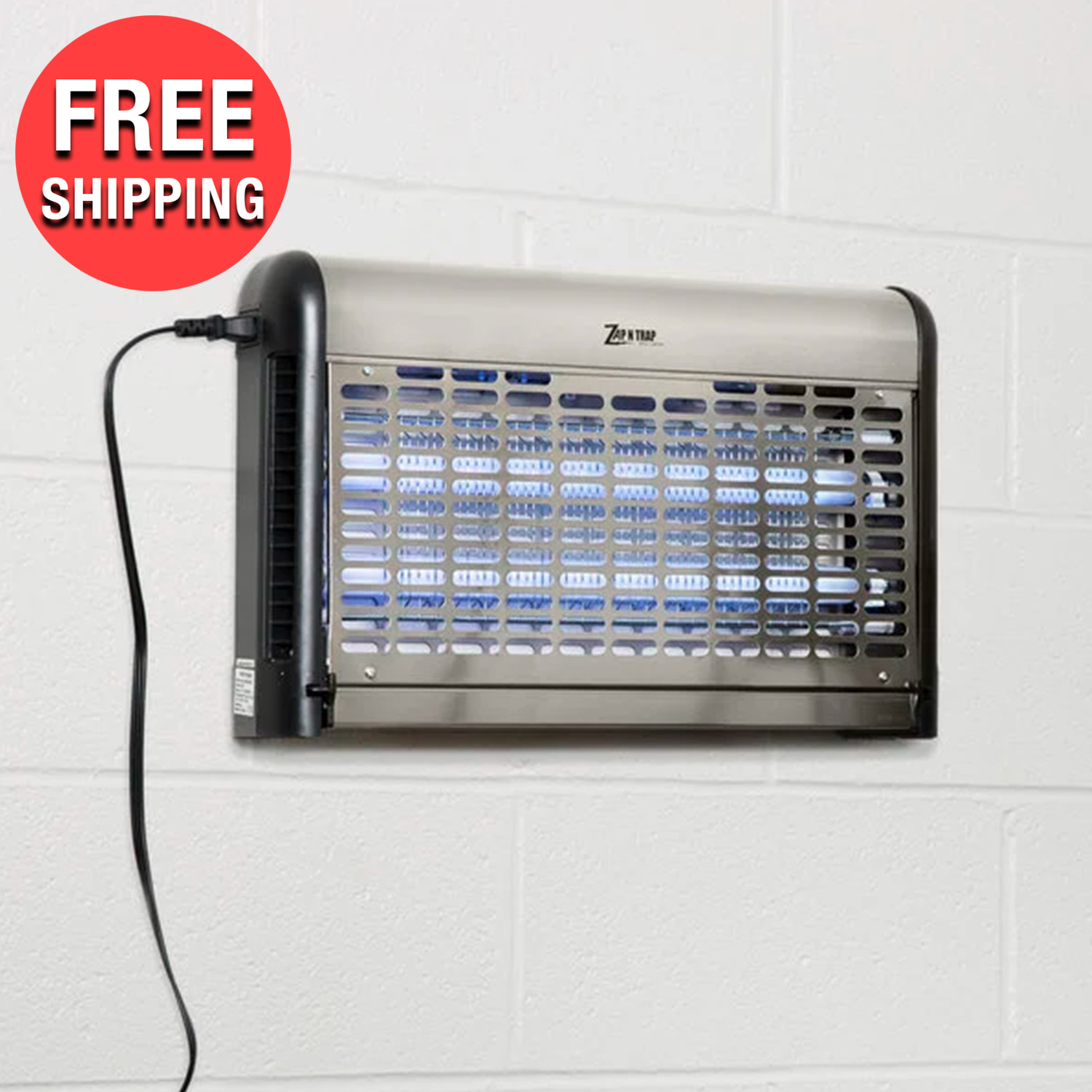 Stainless Steel Insect Trap Bug Zapper 30W for Commercial Large Indoor Locations