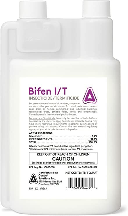 Bifenthrin I/T BIFEN 7.9 Insecticide controls over 75 pests – 32oz