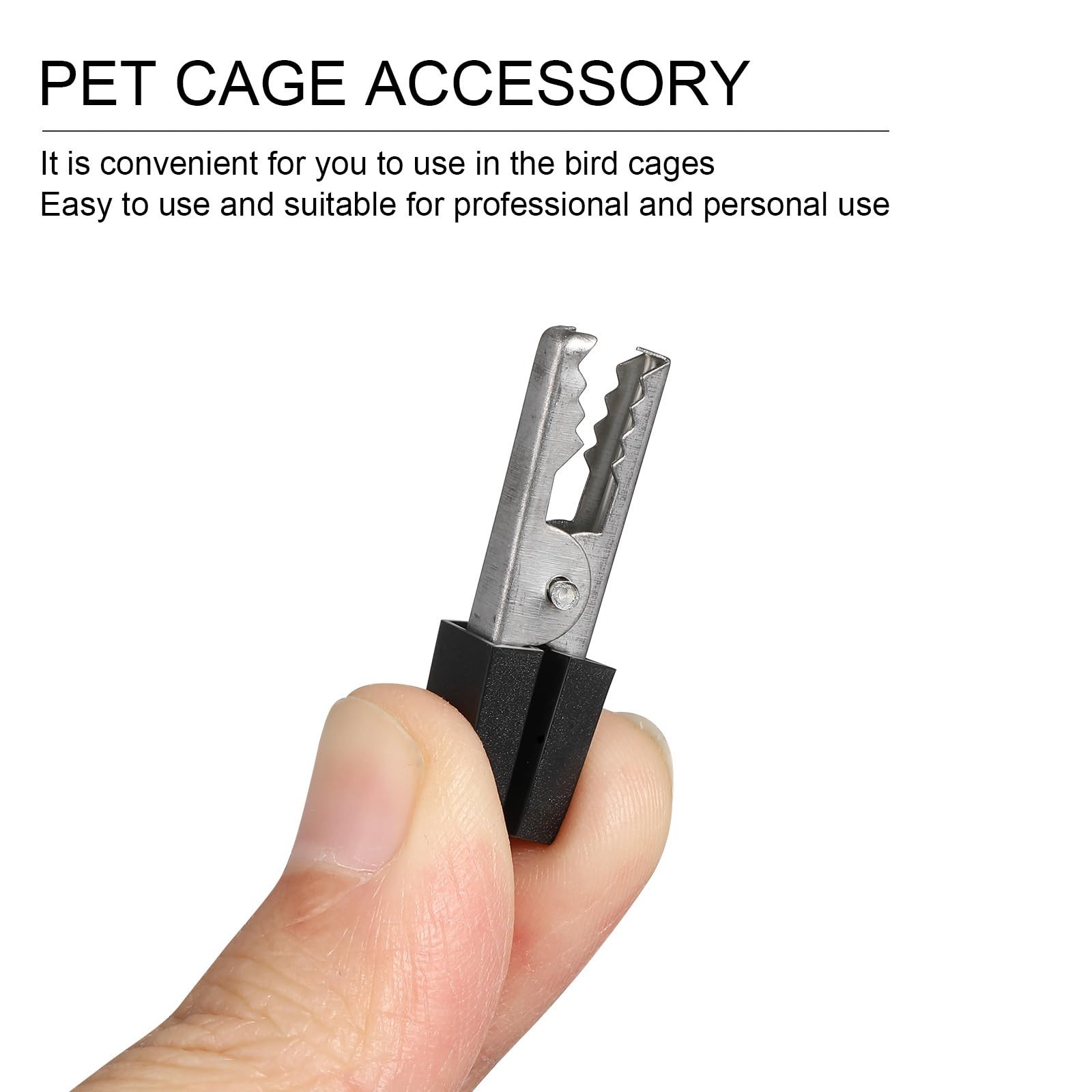 20Pcs Bird Cage Clips Safety Clip Door Lock Parrot Cage Safety Clip Pet Cages…