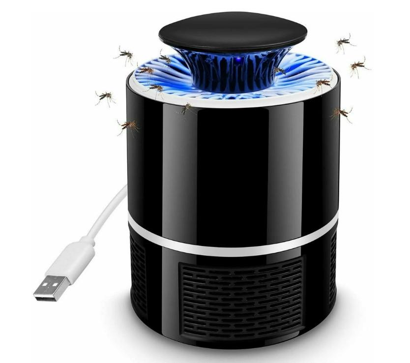 Electric UV Mosquito Killer Lamp Outdoor/Indoor Fly Bug Insect Zapper Trap USB