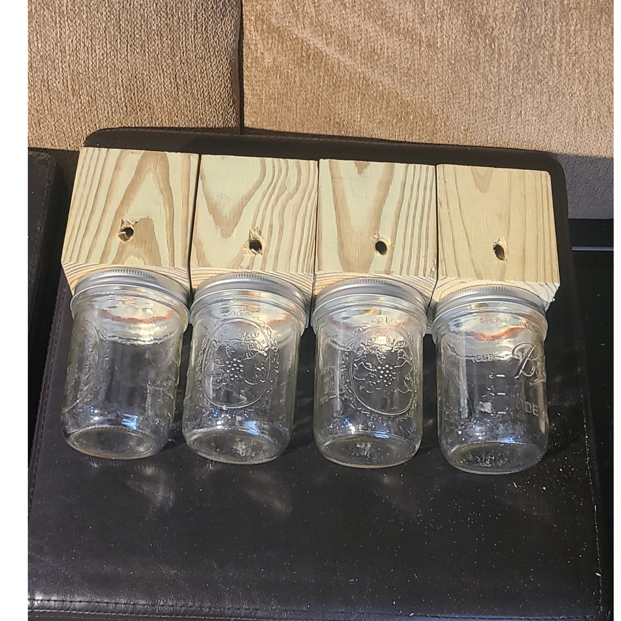 Set of 4 handmade carpenter bee traps for 40 free shipping