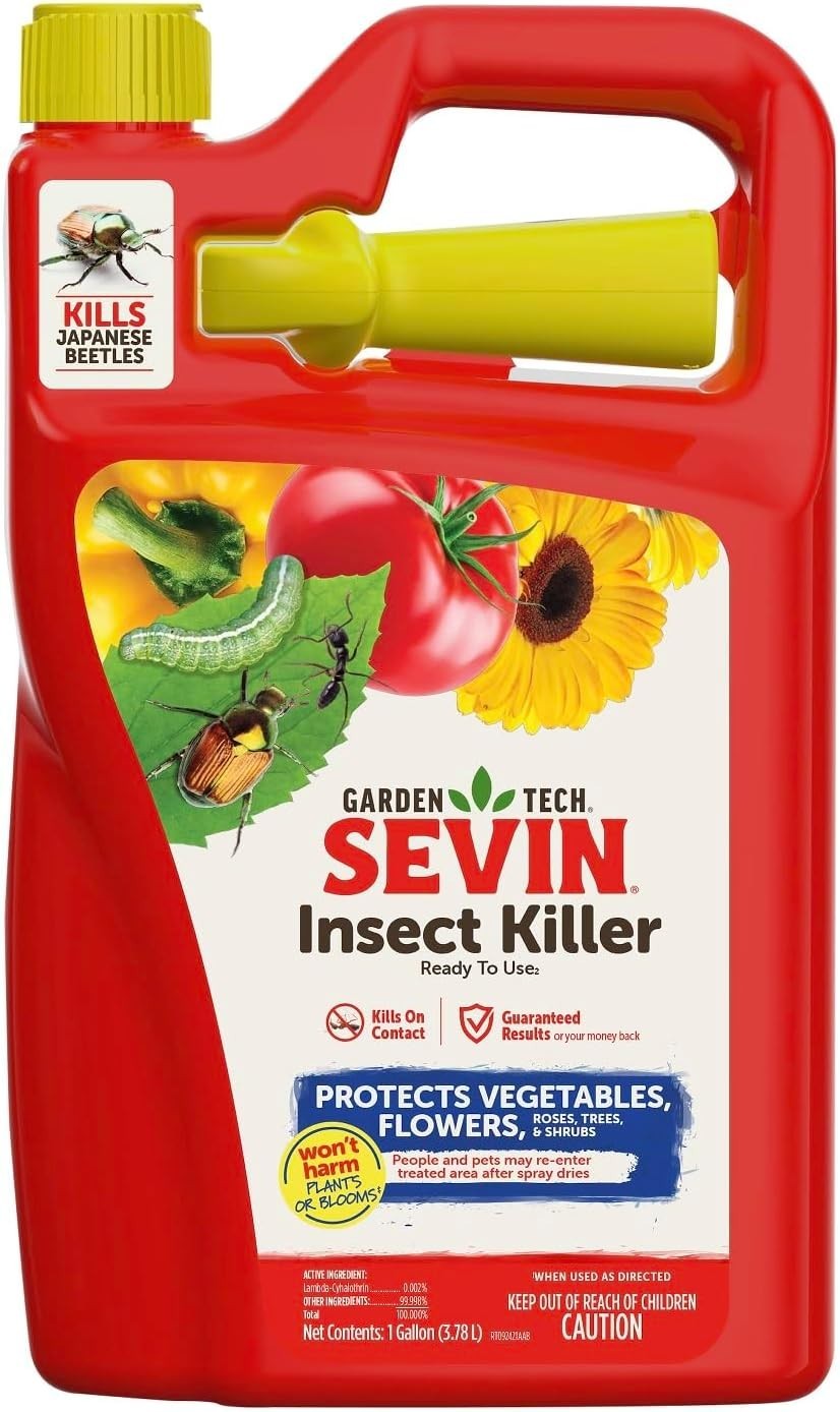 Sevin Insect Killer 1 Gallon Ready-to-Use Sprayer Garden Pest Control 100547234