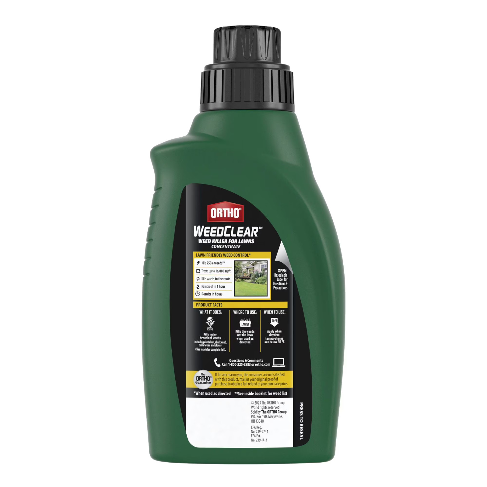 Ortho WeedClear Weed Killer for Lawns Concentrate 32 fl oz Dandelion Control