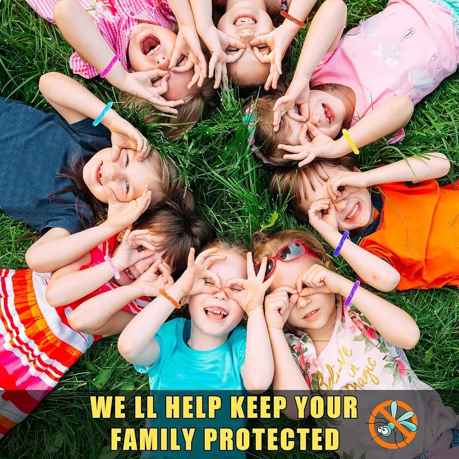 30Pack Anti Bug Insect Pest Repellent Bracelet Wrist Band Natural Protection