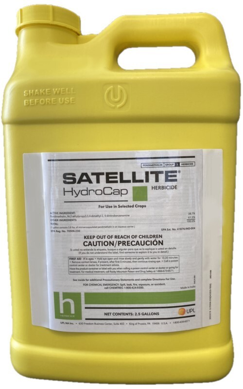 Satellite HydroCap Herbicide – 2.5 Gallons (Similar to Pendulum Aquacap,Prowl)