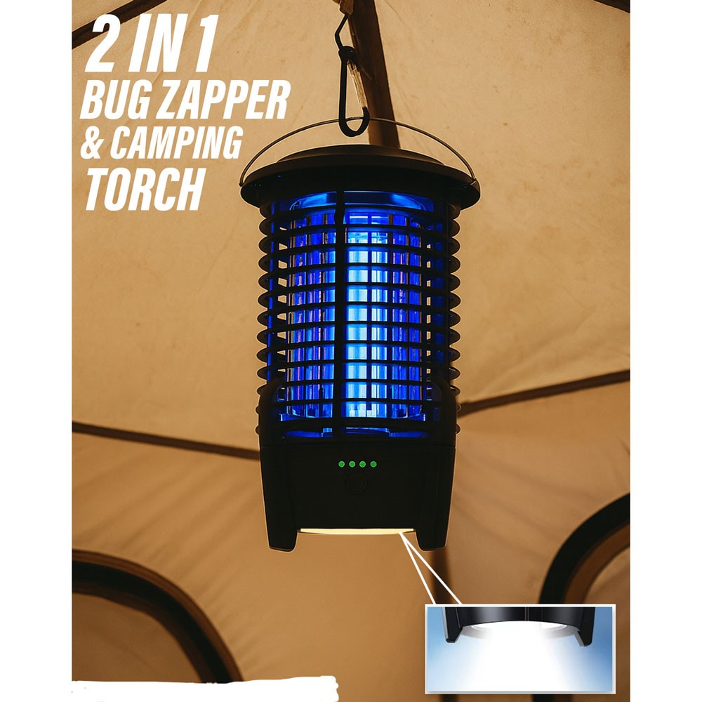 1PCS UV Light Trap Mosquito Killer Lamp Electric Zapper Bug Fly Insect USB C
