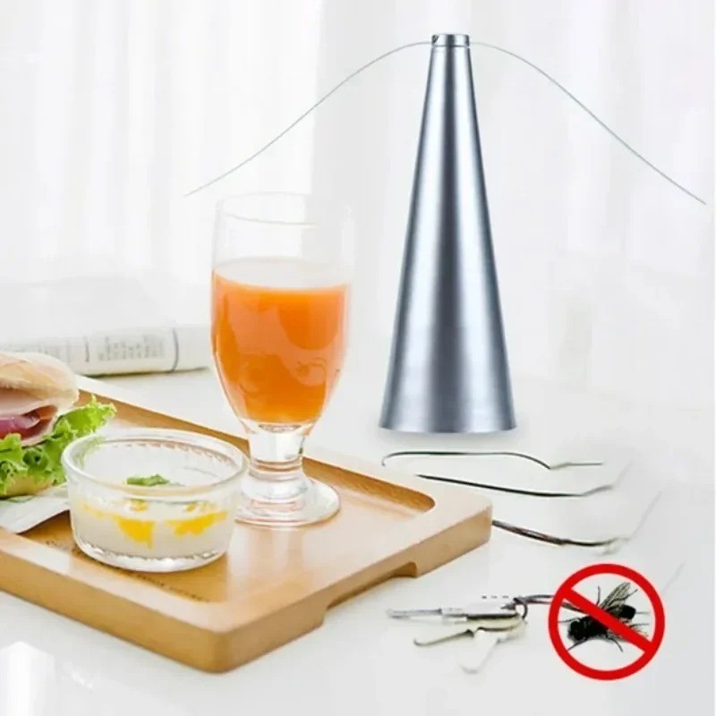 USB Electric Insect Repellent Fan Fly Killer Tabletop Food Cover Battery Powered