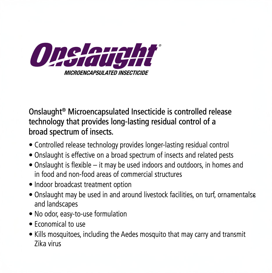 Onslaught Microencapsulated Insecticide 128 fl oz Jug by MGK