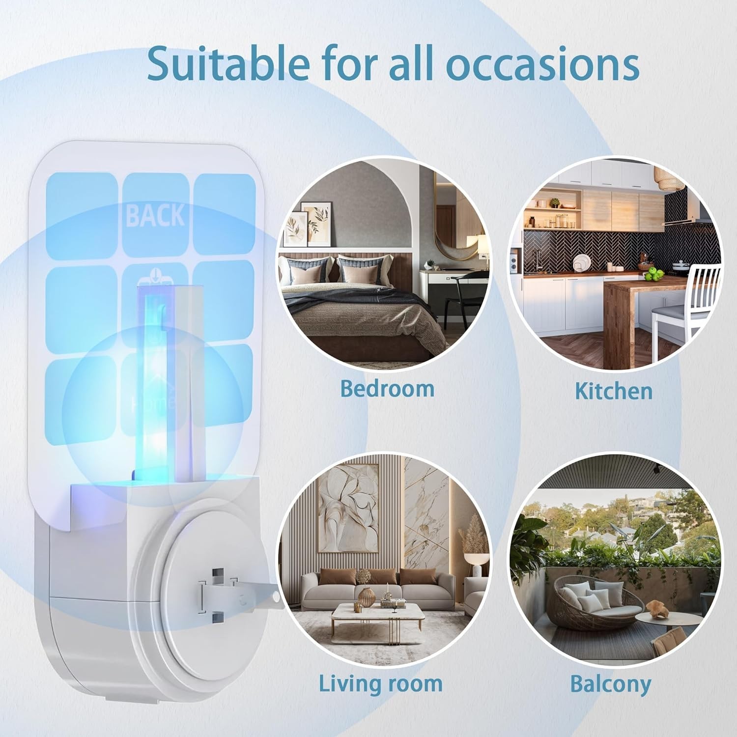 40 Pack Fly Trap Refill Compatilble with Safer Home Fly Trap Refill Flying Insec