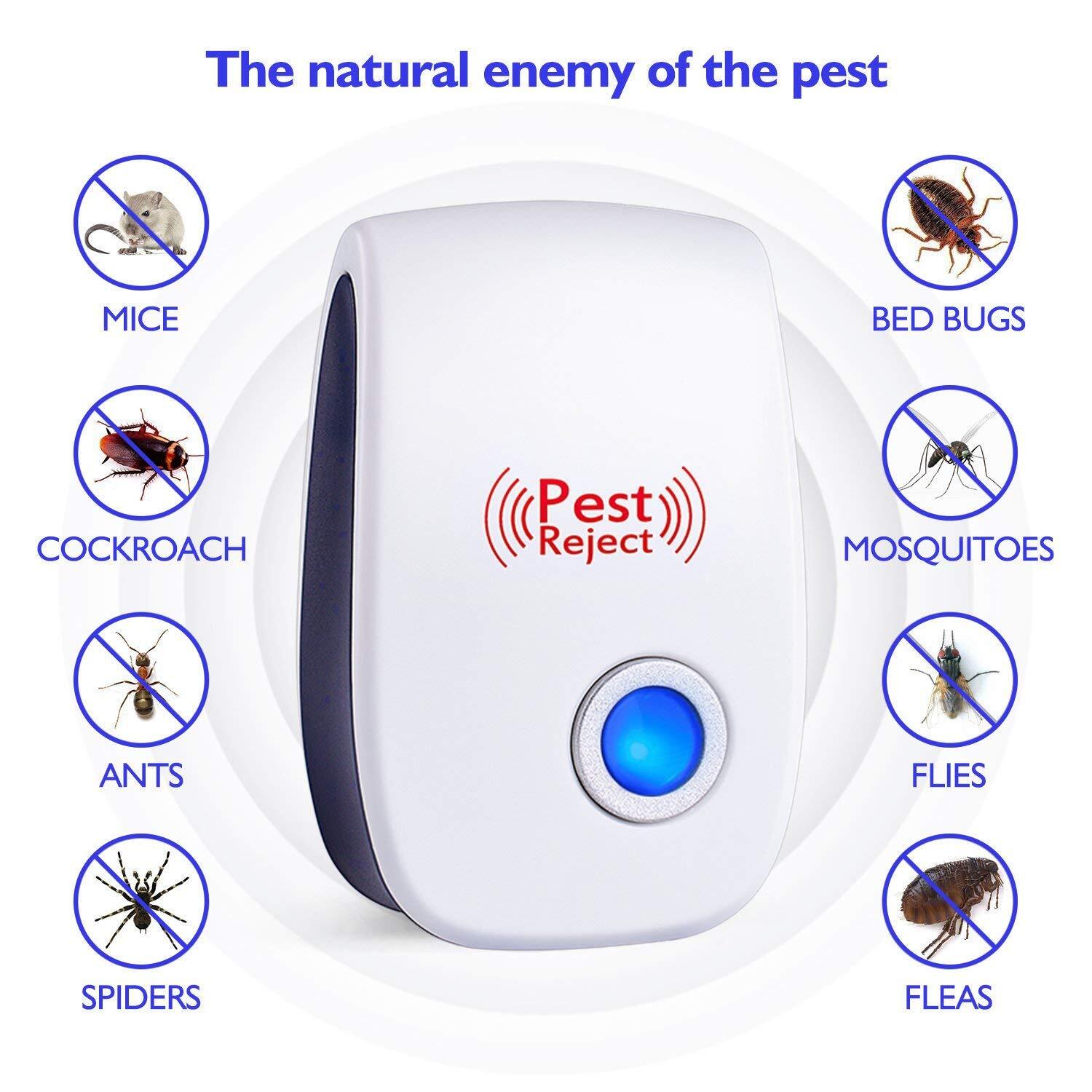 Bulks Ultrasonic Pest Reject Home Control Electronic Repellent Rat Mice Repeller