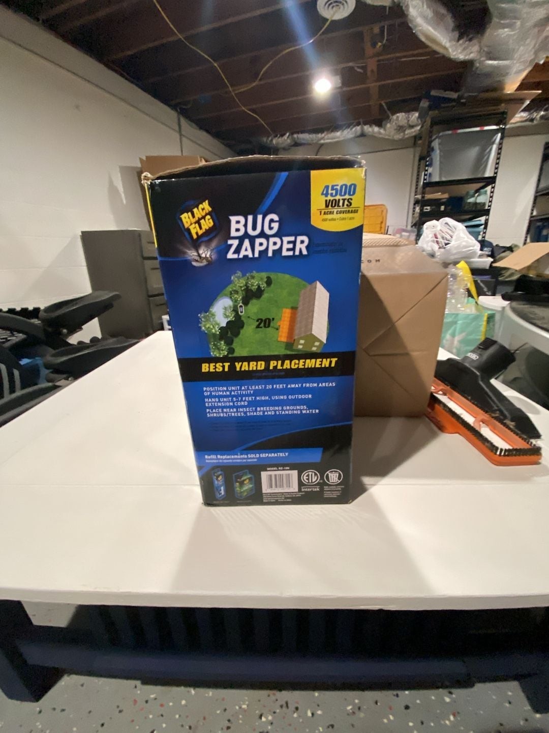 Black Flag 4500 Volt Bug Zapper Insect Killer with Mosquito Lure