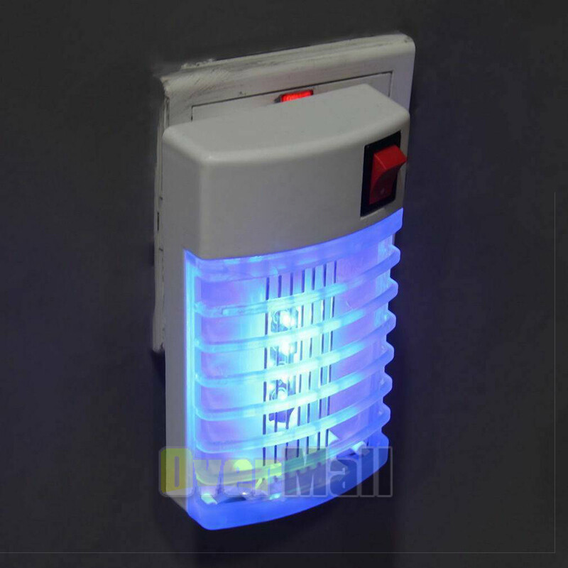 Electric Fly Gnat Killer Lamp Pests Fly Insect Trap Mosquito Bug Zapper Catcher
