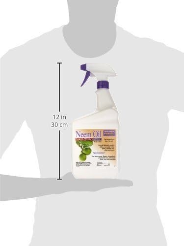 Captain Jack’s Neem Oil, 32 oz Ready-to-Use Spray, Multi-Purpose Fungicide
