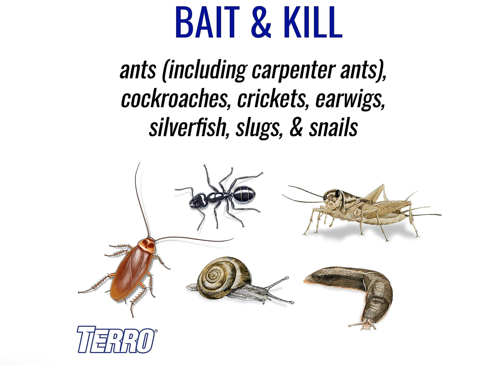 Terro T2600 Perimeter Ant Bait Plus Multi Purpose Insect Control Granules 2 Lbs.