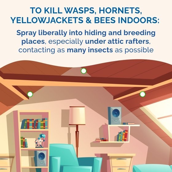 2 pack Hot Shot Flying Insect Killer Aerosol Spray, Clean Fresh Scent, 18.75 OZ