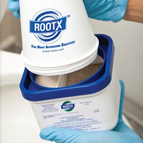 Foaming Root Control for Sewer Lines and Septic Systems 2 lb Jar