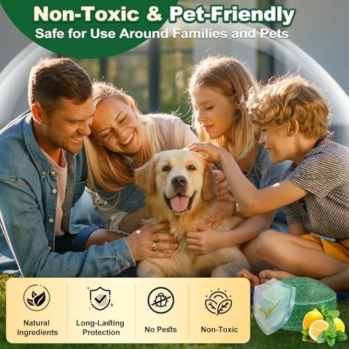Mouse Rodent Repellent, 32 Pack Peppermint Oil to Repel Mice and Rats– Works for