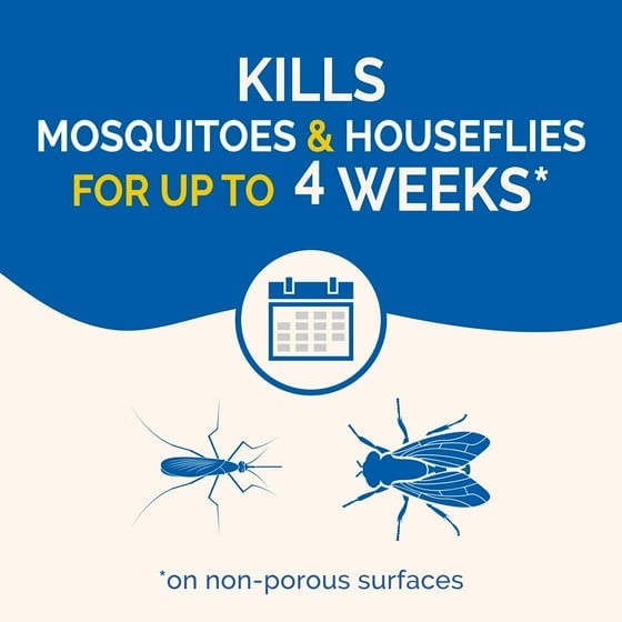 2 pack Hot Shot Flying Insect Killer Aerosol Spray, Clean Fresh Scent, 18.75 OZ