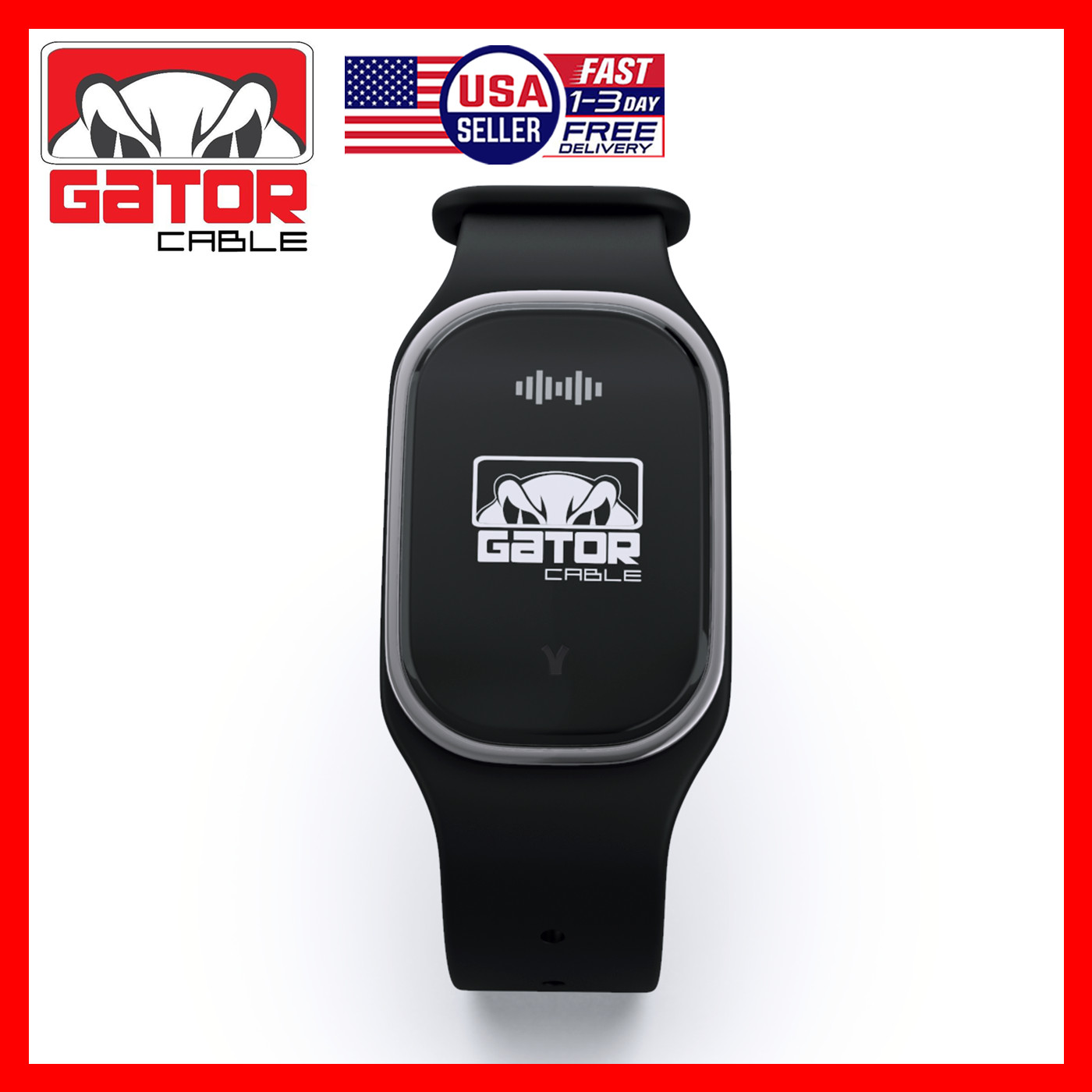 2x Ultrasonic Anti Mosquito Insect Pest Repellent Repeller Wrist Bracelet Band