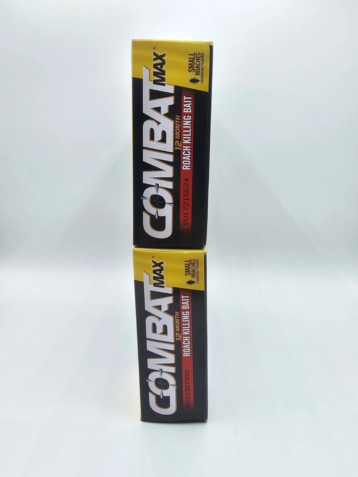 LOT OF TWO Combat MAX ROACH KILLING BAIT STATION 36 Traps FREE SHIPPING