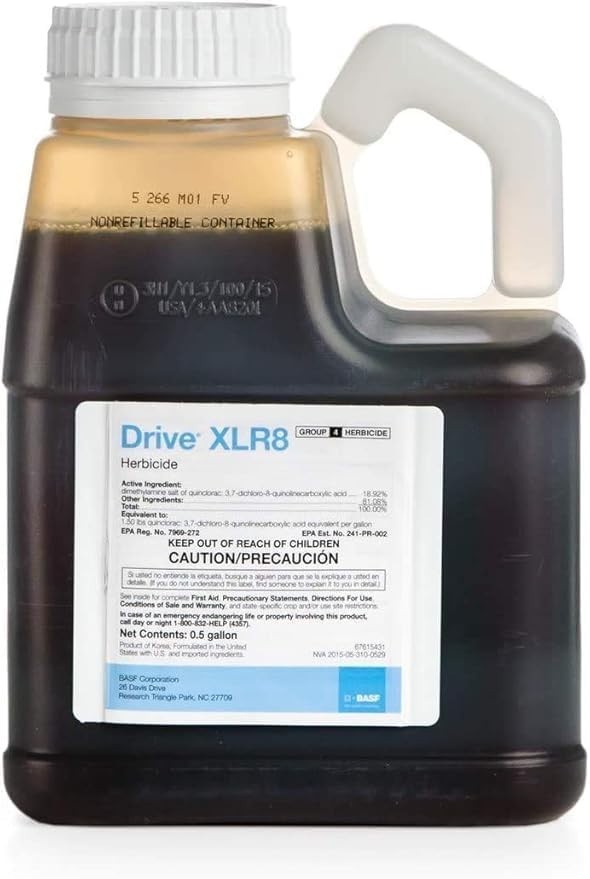 BASF Drive XLR8 Crabgrass Killer 64 Oz Quinclorac Herbicide Weed Control