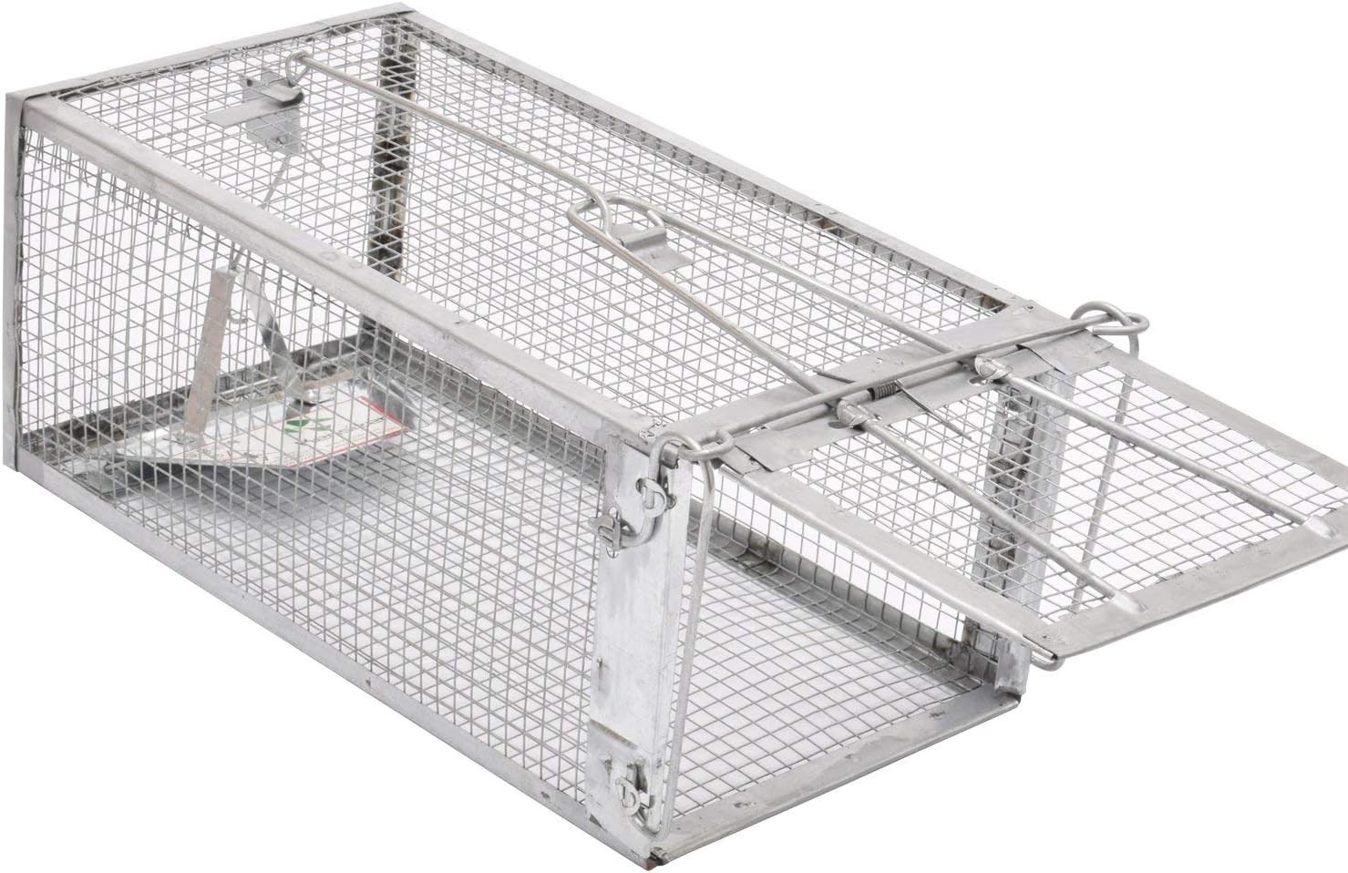 Lightweight Aluminum Chipmunk Trap – 10.5″ Catch and Release Design for Pests