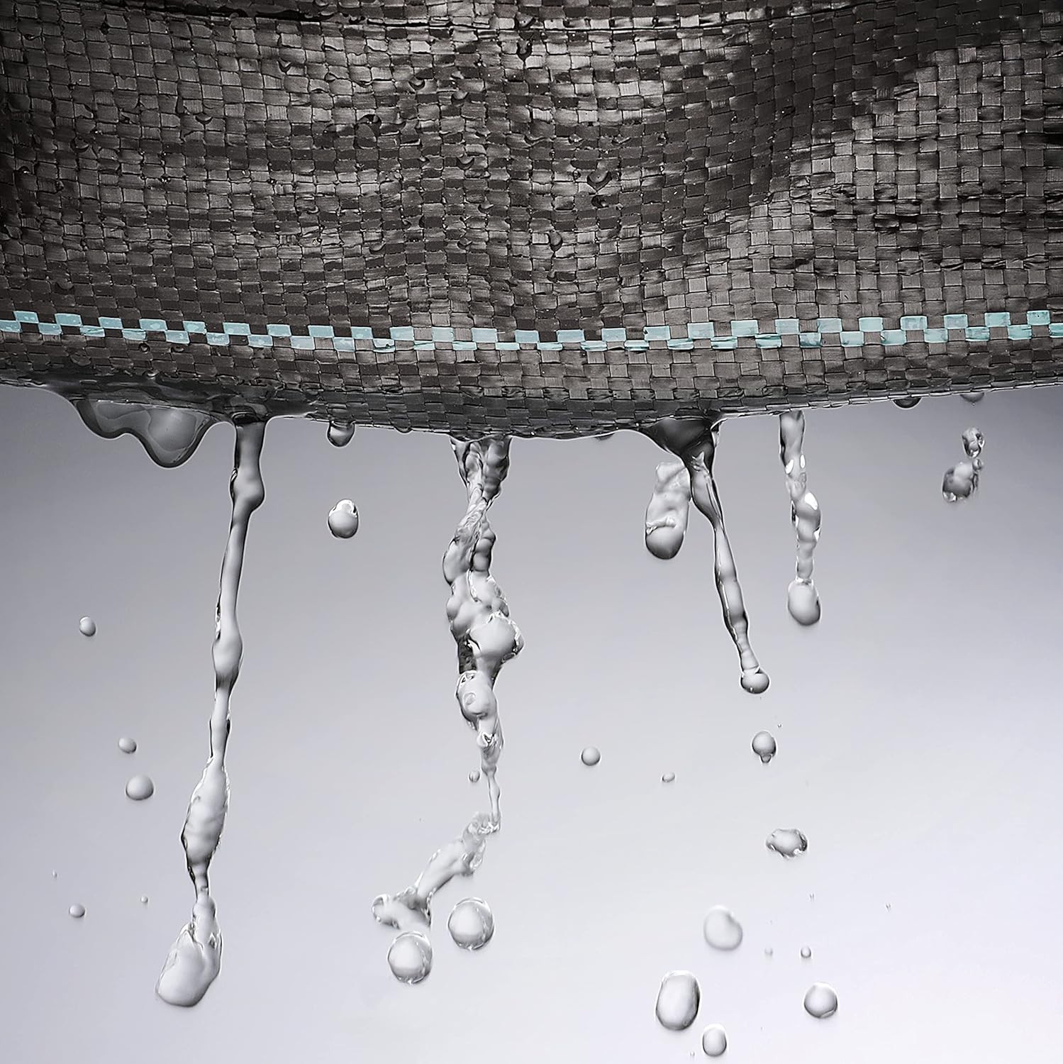 Durable Black Polypropylene Weed Barrier 6×33 ft UV Stabilized