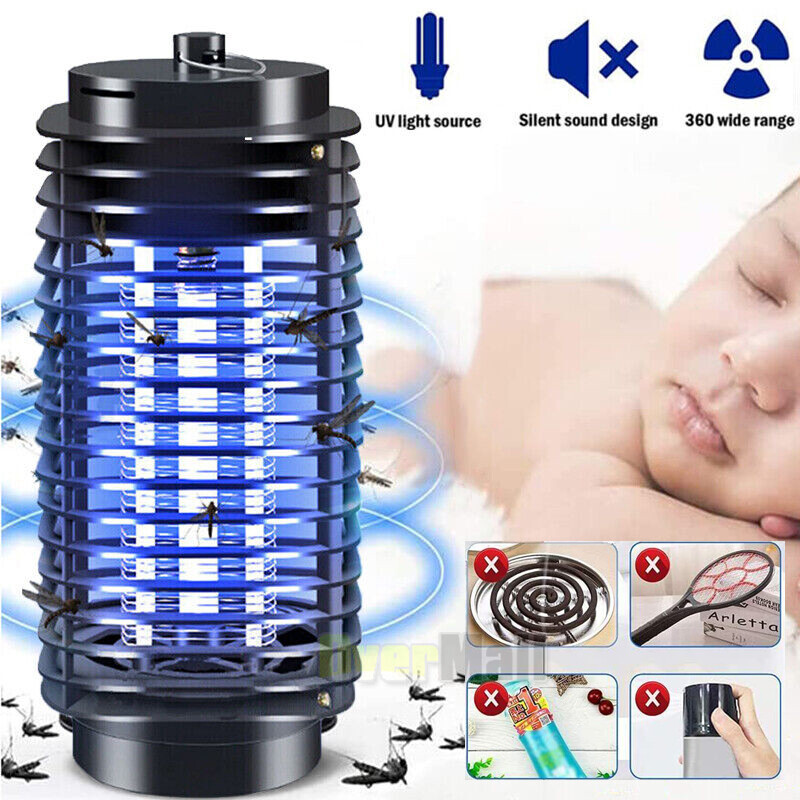 Indoor Zapper Electric Insect Fly Pest Bug Gnat and Mosquito Bug Trap Lamp