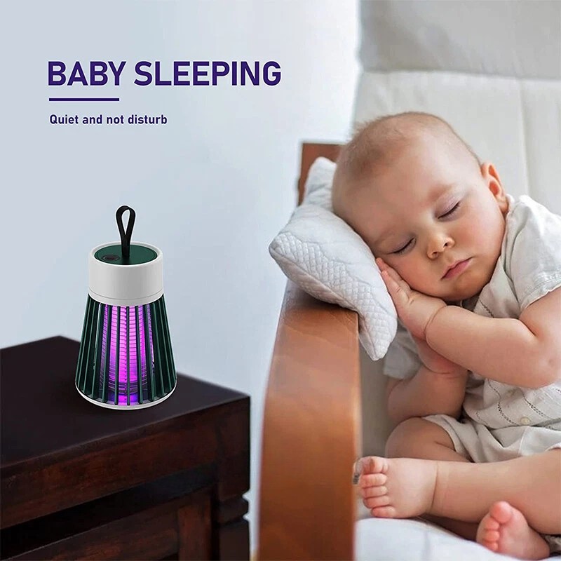 Electric Mosquito Insect Killer LED Light Fly Bug Zapper Trap Pest Control Lamp