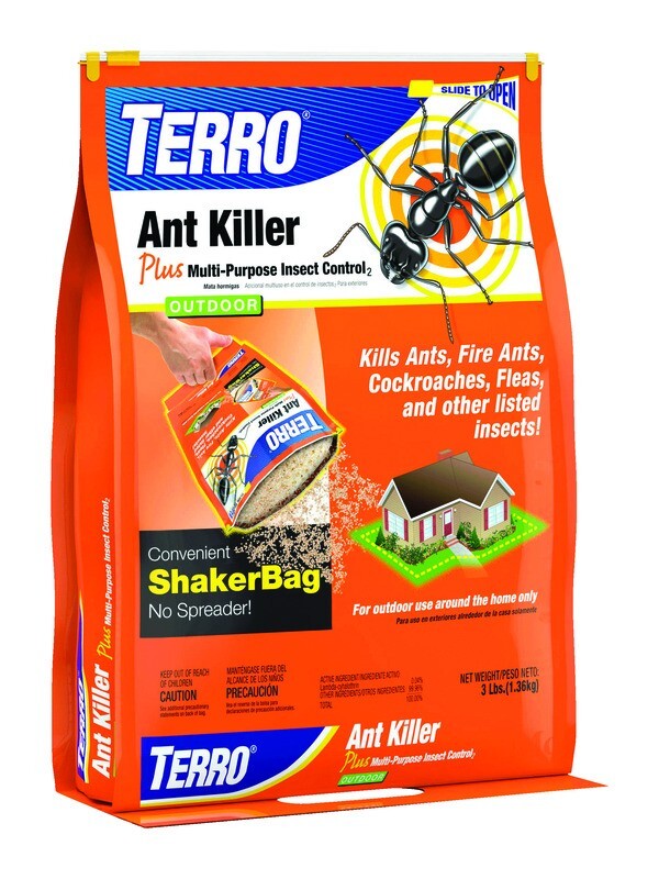 Terro Ant Killer Plus Multi-Purpose Insect Control Outdoor Shaker Bag 3 lbs