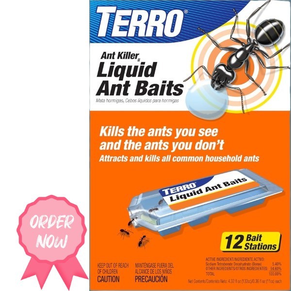 TERRO Ant Killer Bait Stations T300B – Liquid Bait to Eliminate Ants – Bait new