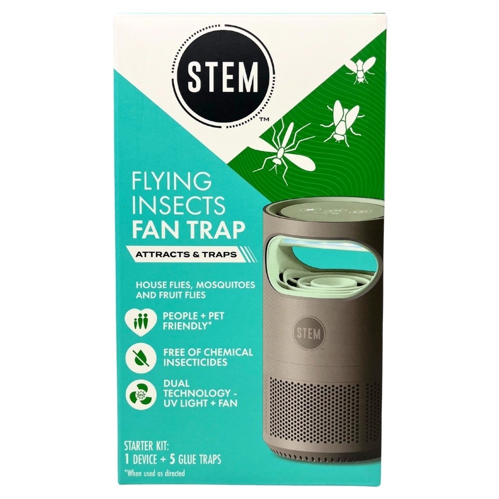 STEM Flying Insects Fan Trap Starter Kit: 1 Device + 5 Glue Traps