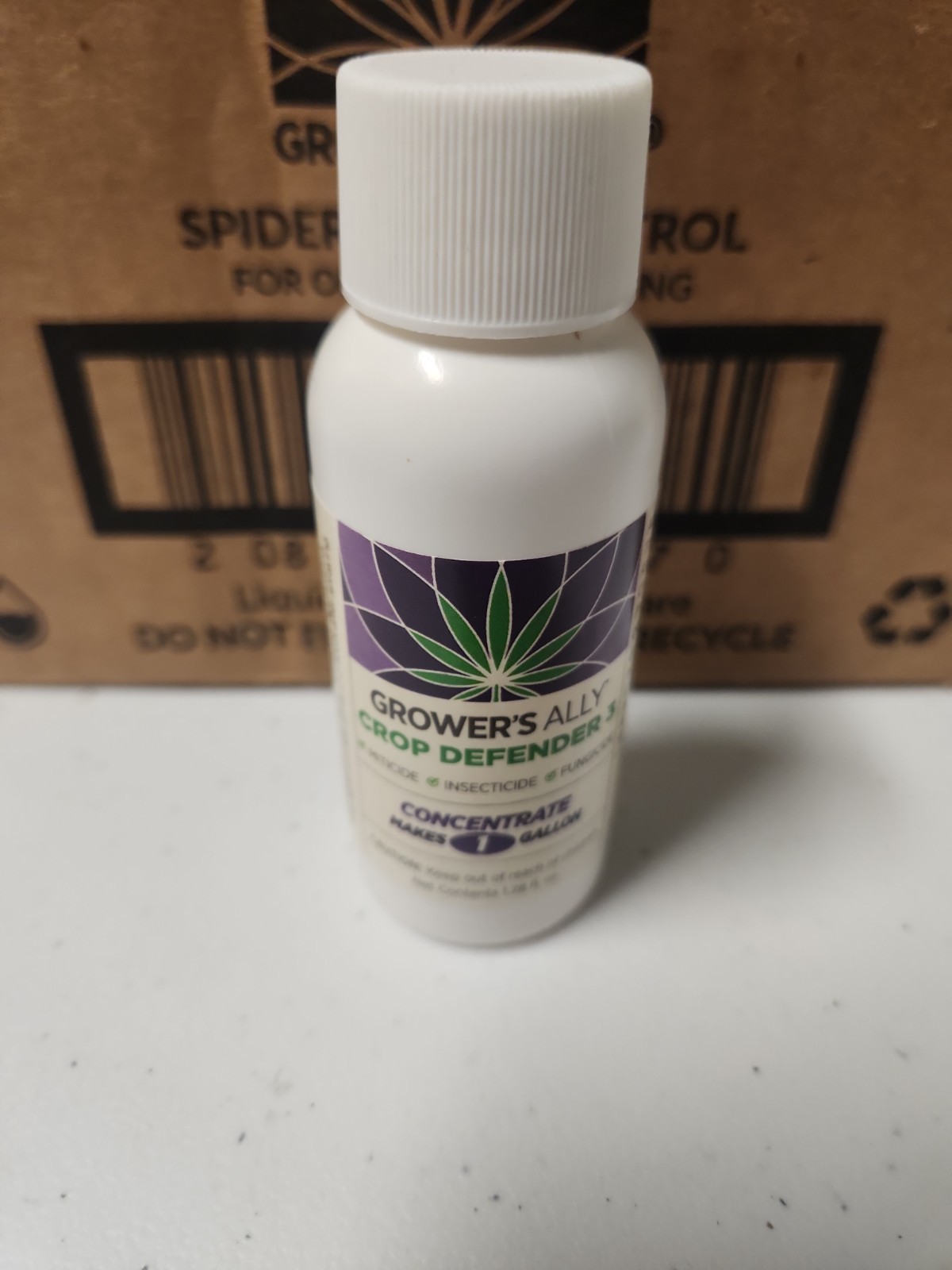8 Pack Grower’s Ally Spider Mite Control 8 Oz Conc Organic Makes 200 Gal +Gift