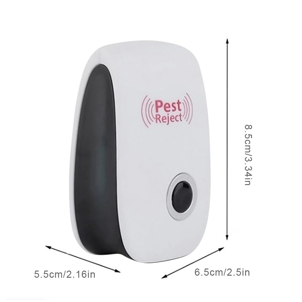 1Pcs Pest Reject Ultrasound Mouse Cockroach Repeller Device Insect Rats Spiders