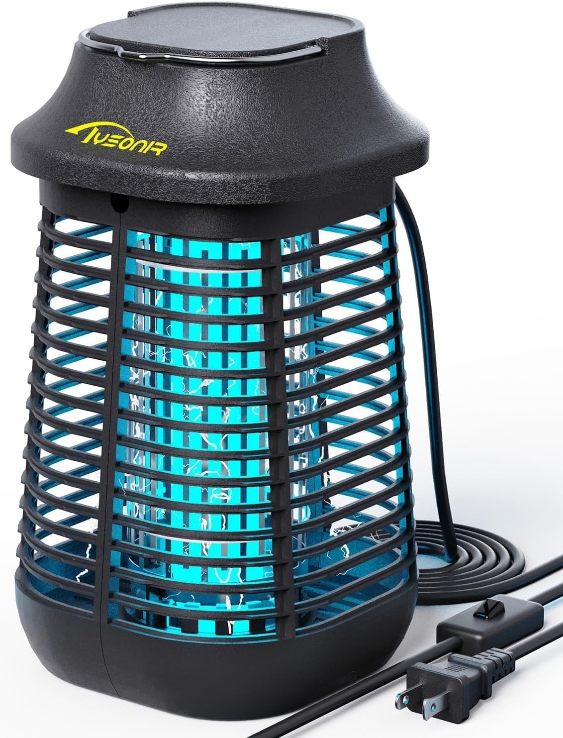 Ultimate 4200V Electric Bug Zapper Lamp with Child-Safe Design & Cleaning Brush