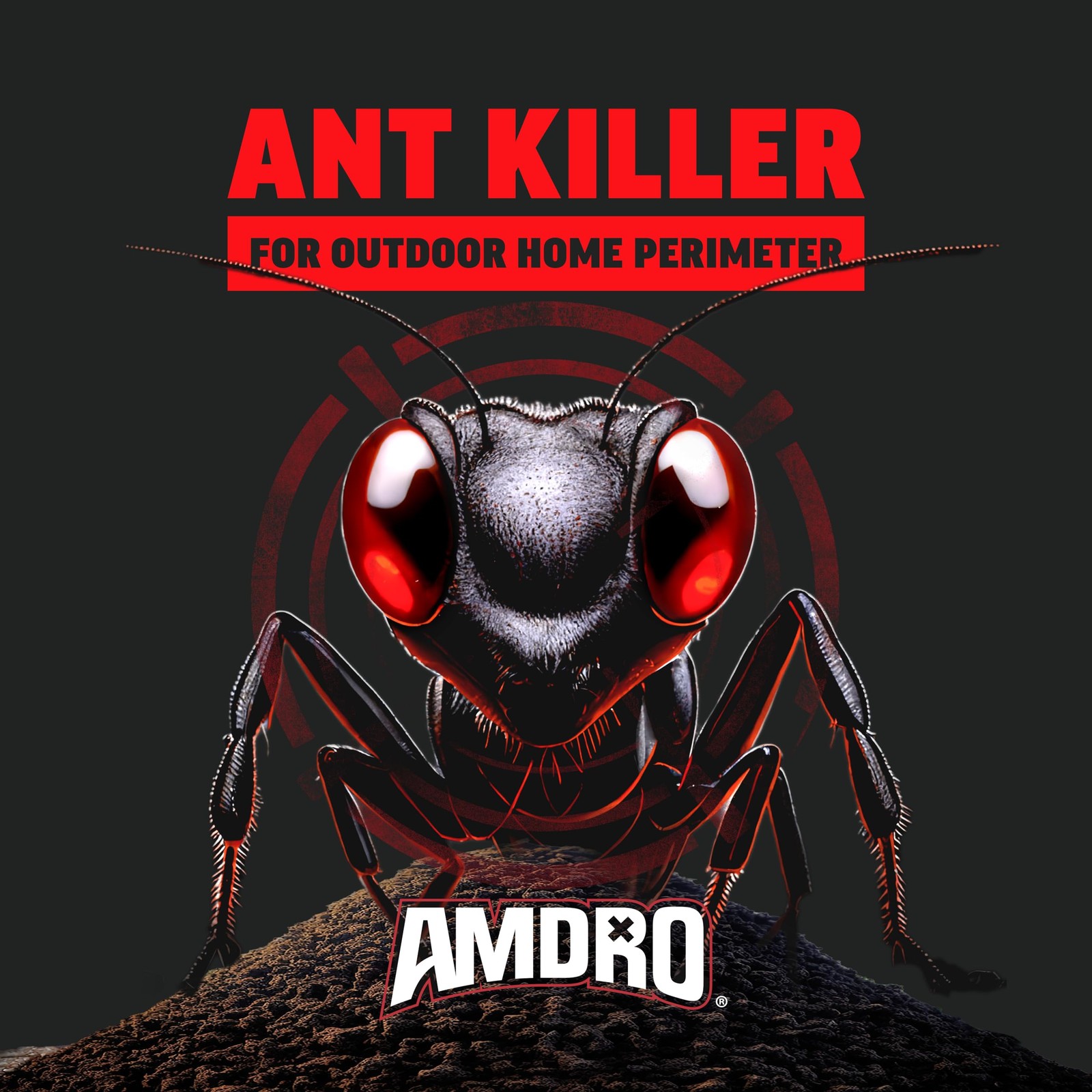 Amdro Ant Killer for Outdoor Home Perimeter, 12oz 12 Ounces