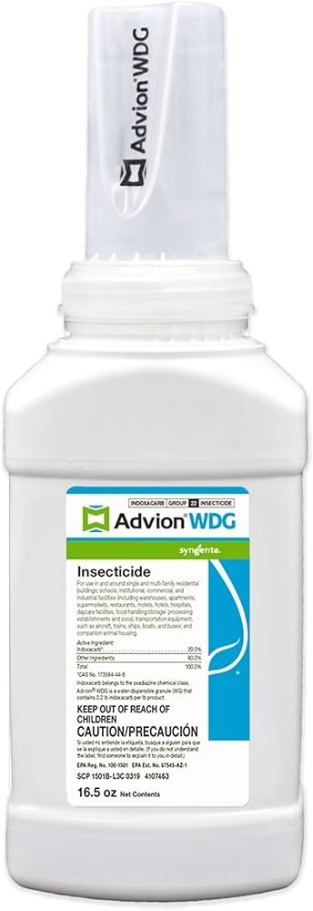 Syngenta Advion WDG 16.5 oz Insecticide Ants Cockroaches Beetles Centipedes Flea