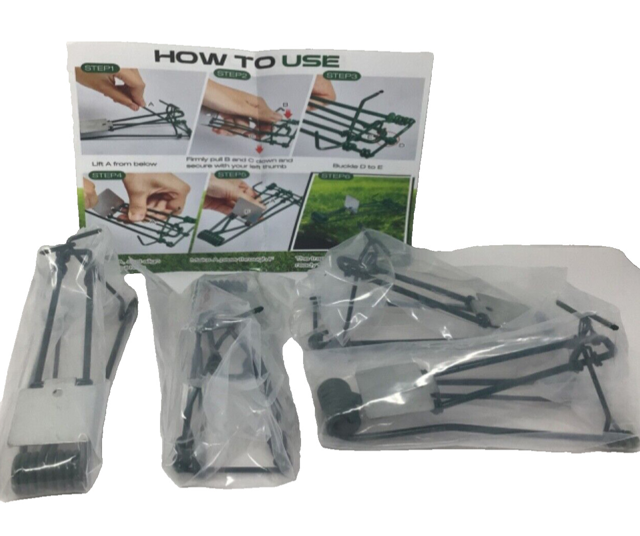 4 Pcs Qualirey Outdoor Gopher Trap Easy to Set Steel Weather Resistant
