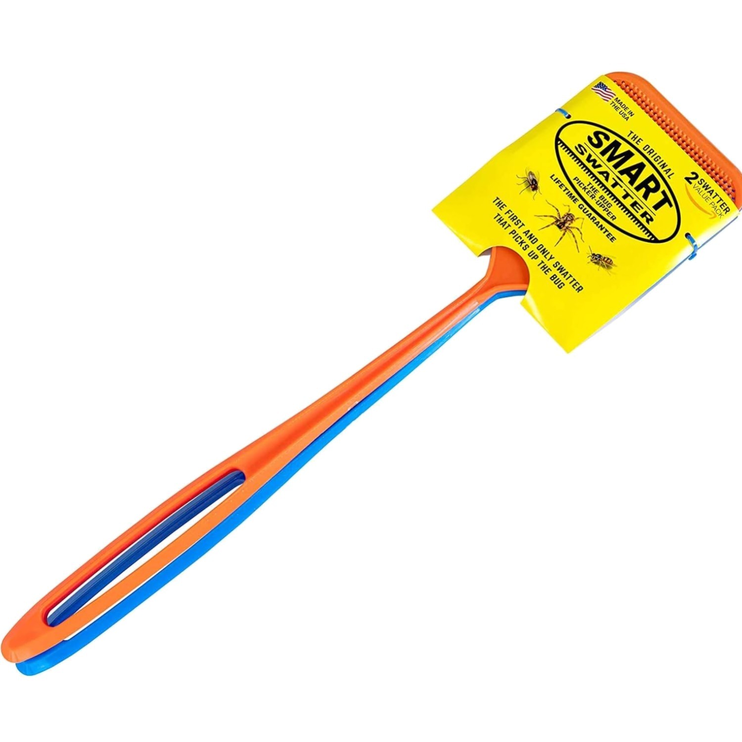 Washable and Reusable Fly Swatters – Assorted Colors with Spikes for Pests